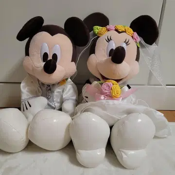미키, 미니 웨딩 봉제 인형