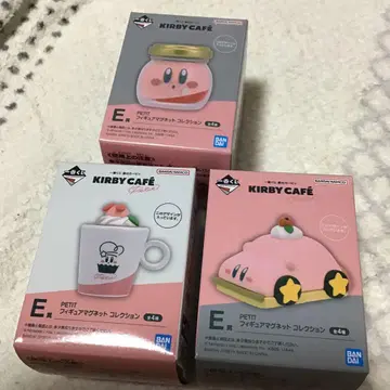 제일복권 커비 E상 피규어 마그넷 컬렉션 3종
