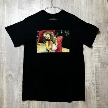 [수입 구제 의류] BEYONCE 비욘세 프린트 티셔츠 블랙 반팔