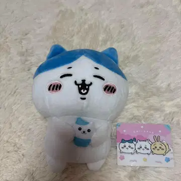 치이카와 (먼작귀) 바니아 봉제 인형 하치와레 택 포함