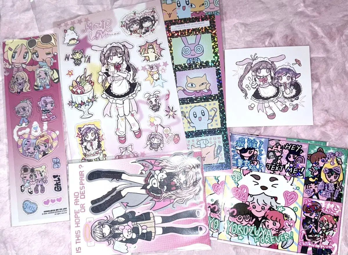 Bulk Half-priced Delivery included) Amustu, Mukumuku, Gintama sticker