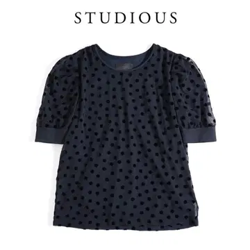 203y*STUDIOUS 스튜디우스 도트 시어 탑