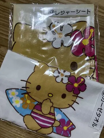 일광화상 키티 복권 레저 시트 거즈 타월