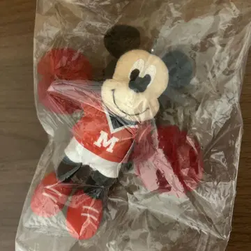 디즈니 미키 봉제 인형 참 레드