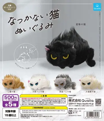 새상품 가챠 나츠카나이 고양이 봉제 인형 컴플리트
