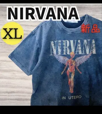닐바나 NIRVANA 새상품 해외 밴드 티셔츠 미사용 새상품 락 XL