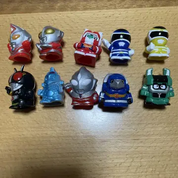 울트라맨, 가면라이더, 손가락 인형, 마스코트, 괴수, 피규어