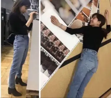 YANUK High Waist RUTH 슬림 테이퍼드 데님 25
