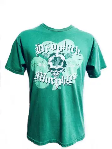 Dropkick Murphys 티셔츠 그린 M 상당 락 티셔츠