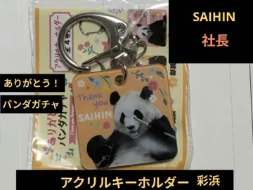 사장 사이하마 SAIHIN 아크릴 키링 어드벤처 월드 가챠