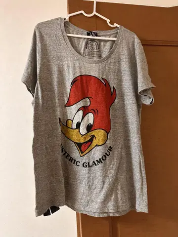새상품 HYSTERIC GLAMOUR 우디 우드페커 티셔츠