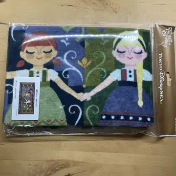 안나와 눈의 여왕 페이스타월
