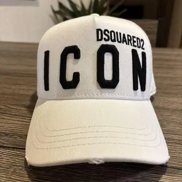 DSQUARED2 캡 ICON 디스퀘어드 화이트 화이트