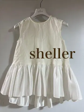 sheller 셰리에 상의 화이트 FREE
