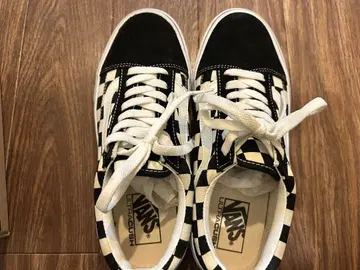 Vans UltraCush 블랙/체크 스니커즈