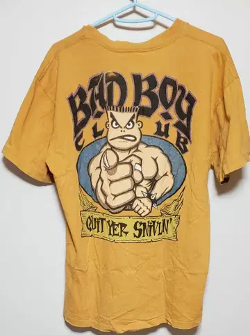 90s BAD BOY CLUB USA제 반팔 티셔츠 deadstock