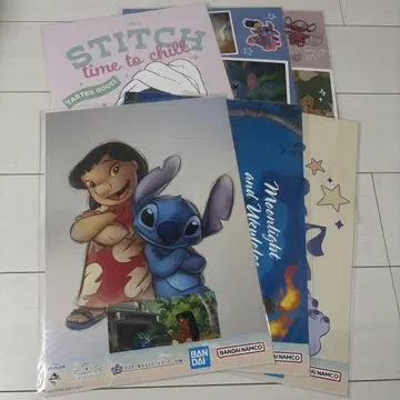 스티치 제일복권 포스터&엽서 세트