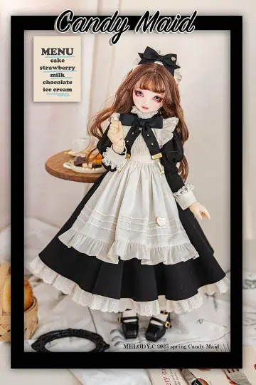 Candy Maid long ver. 블랙 MELODY.C SDM/MDD