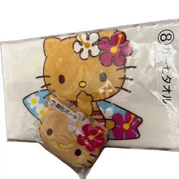 헬로키티 타월 파우치