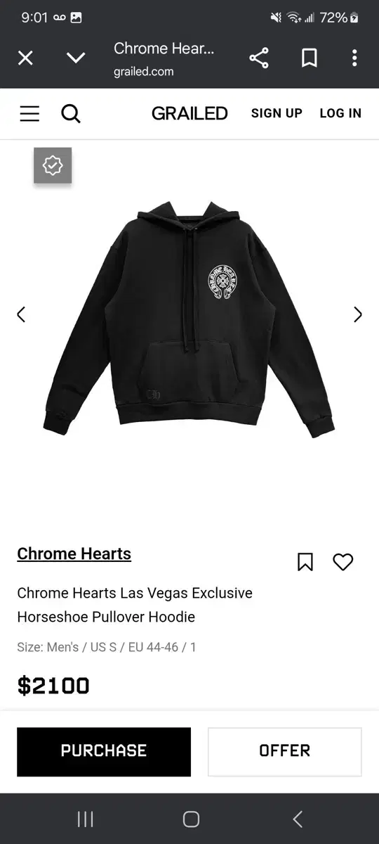 Chrome Hearts Las Vegas Hoodie (M)