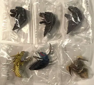제일복권 고질라 피규어 G상 몬스터 헤드 마그넷 컴플리트