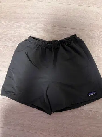 파타고니아 블랙 숏 팬츠 S
