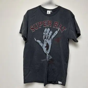 SUPER RAT 그래픽 티셔츠 다크 그레이