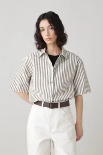 Margaret Howell 반팔 셔츠 택 포함 미사용