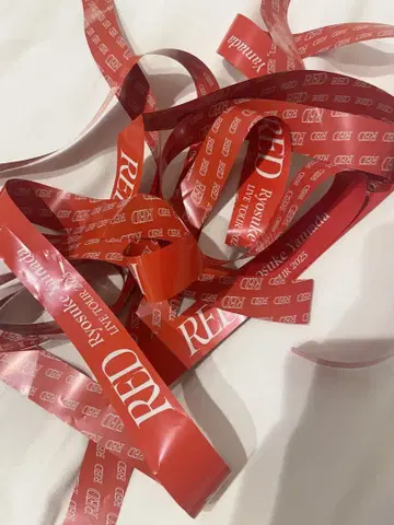 은 테이프 4개 세트 RED