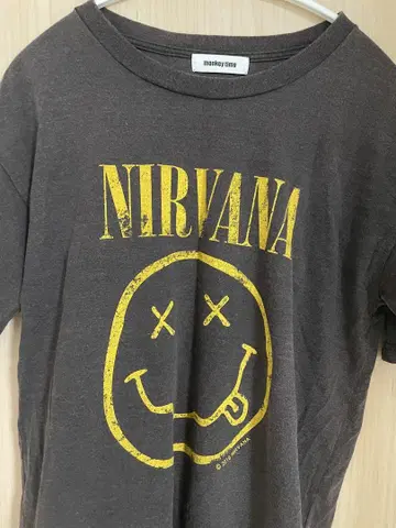 monkey time 몽키타임 NIRVANA 스마일리 티셔츠