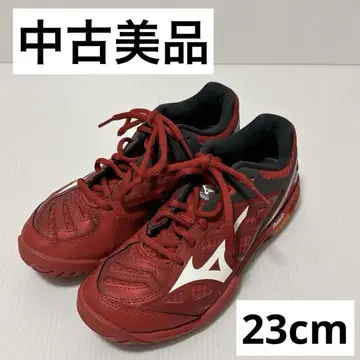 미즈노 테니스화 23cm 웨이브 엑시드 WAVE EXCEED