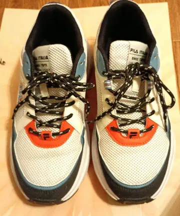 휠라 FILA 통굽 스니커즈 화이트 24.5cm 여성용