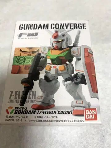 GUNFAM CONVERGE 세븐일레븐 컬러 RX-78-2 한정판