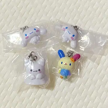 산리오 메지루시 액세서리 세트 우사하나 등