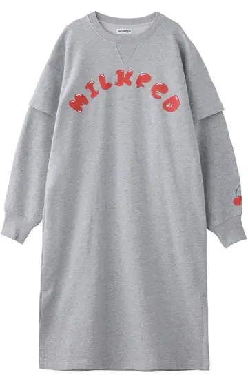 밀크 페도 원피스 LAYERED SLEEVE DRESS MILKFED