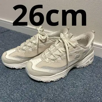 스케쳐스 D'Lites 베이지 스니커즈