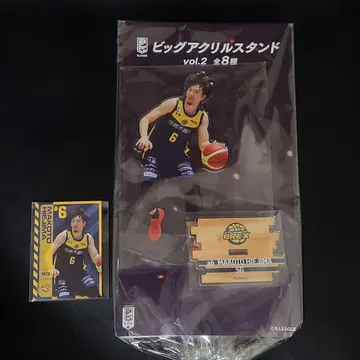 B.LEAGUE 브렉스 빅 아크릴 스탠드 카드 히에지마 신 gigo
