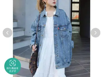 빅 실루엣 데님 자켓 / 컬러: 블루