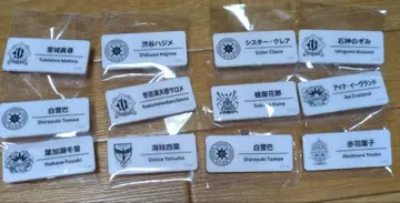 니지산지 페스티벌 네임 배지 묶음 판매