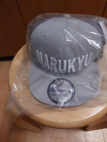 NARUKYU 그레이 플랫 빌 캡