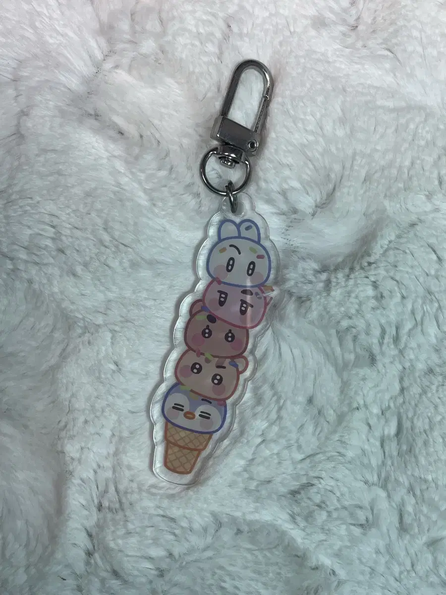 Tomorrow X Together bbobatoo unofficial goods key ring sharing wts