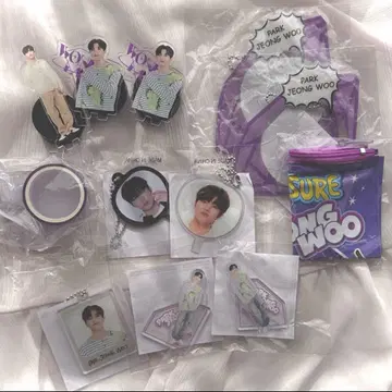 treasure 정우 가챠 세트