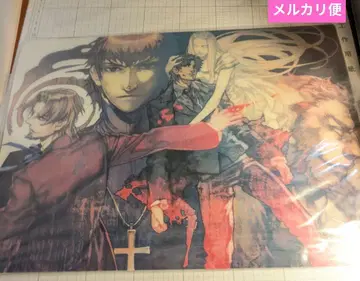 fate zero 런천 매트 클리어 포스터 에미야 키리츠 타입 문