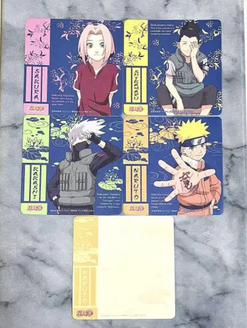 NARUTO 사쿠라 나루토 사스케 카카시 카드 메모 묶음 판매