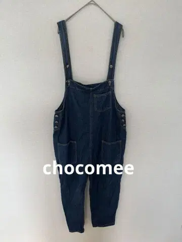 초코미 오버롤 데님 올인원 살로펫
