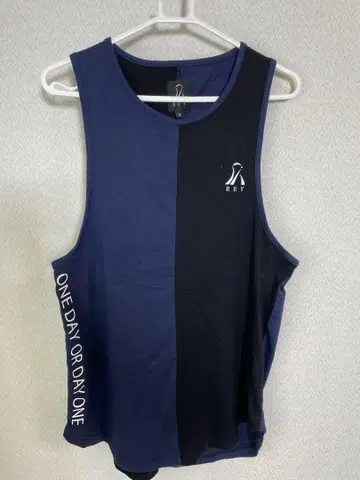 야마자와 레이메이 REY 레이 탱크탑 Black&Navy 사이즈 M