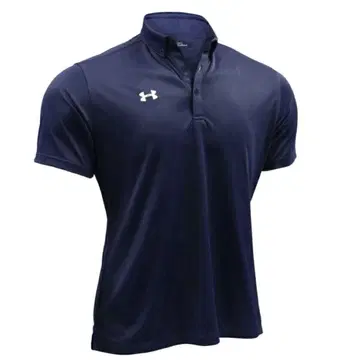 언더아머 UNDER ARMOUR 피케 셔츠 팀 아머 네이비