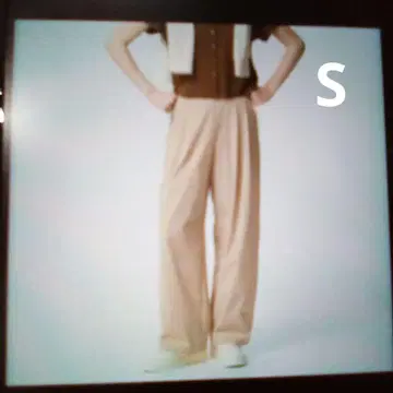 울트라 스트레치 액티브 와이드 팬츠 유니클로 S 사이즈 새상품