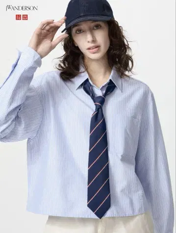 유니클로 JWANDERSON 옥스퍼드 셔츠 스트라이프