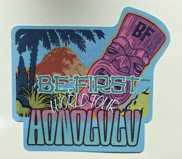BE:FIRST World Tour 스티커 하와이 호놀룰루